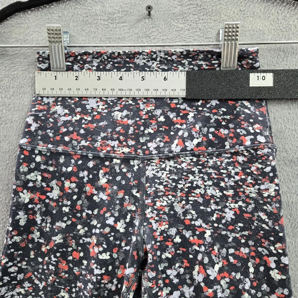 Lululemon‎ Women Activewear Pants 2 Black Align HR Legging Floral Yoga 22